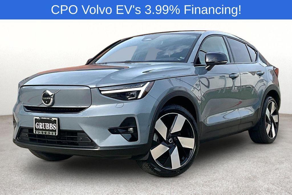 used 2023 Volvo C40 Recharge Pure Electric car, priced at $26,990