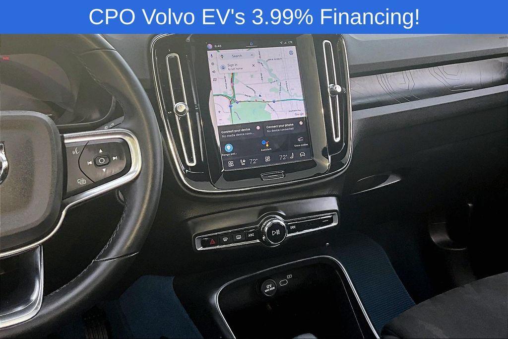 used 2023 Volvo C40 Recharge Pure Electric car, priced at $26,990