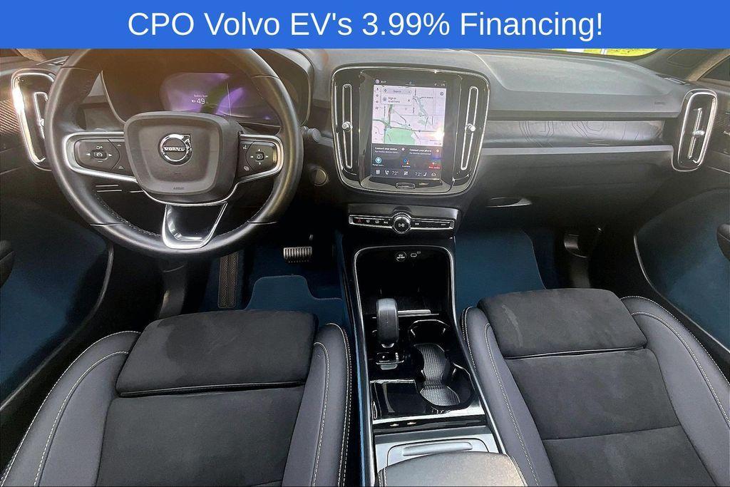used 2023 Volvo C40 Recharge Pure Electric car, priced at $26,990