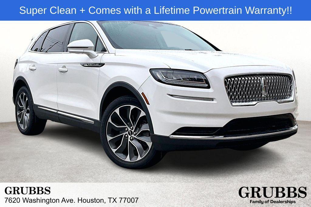 used 2021 Lincoln Nautilus car, priced at $24,772