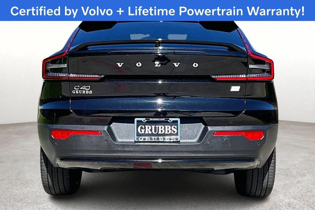 used 2023 Volvo C40 Recharge Pure Electric car, priced at $27,503