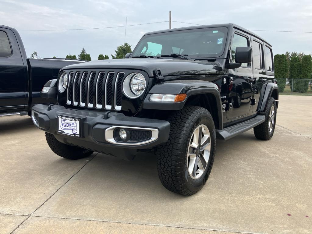 used 2019 Jeep Wrangler Unlimited car, priced at $29,672