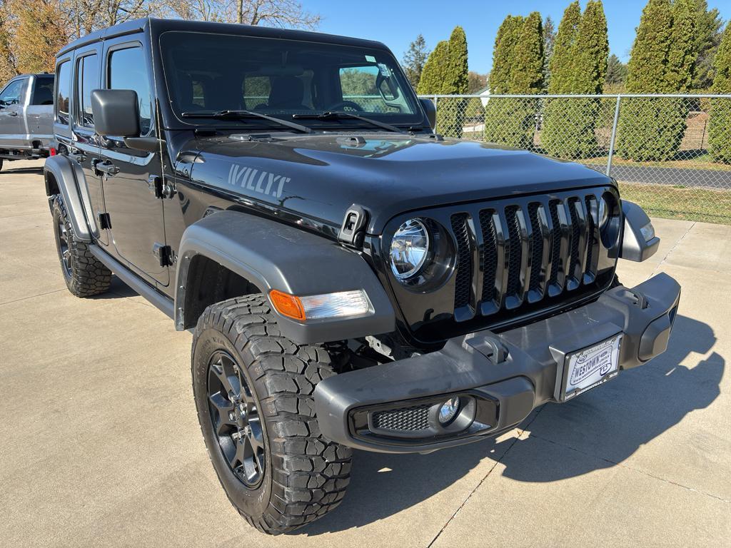 used 2021 Jeep Wrangler Unlimited car, priced at $29,591