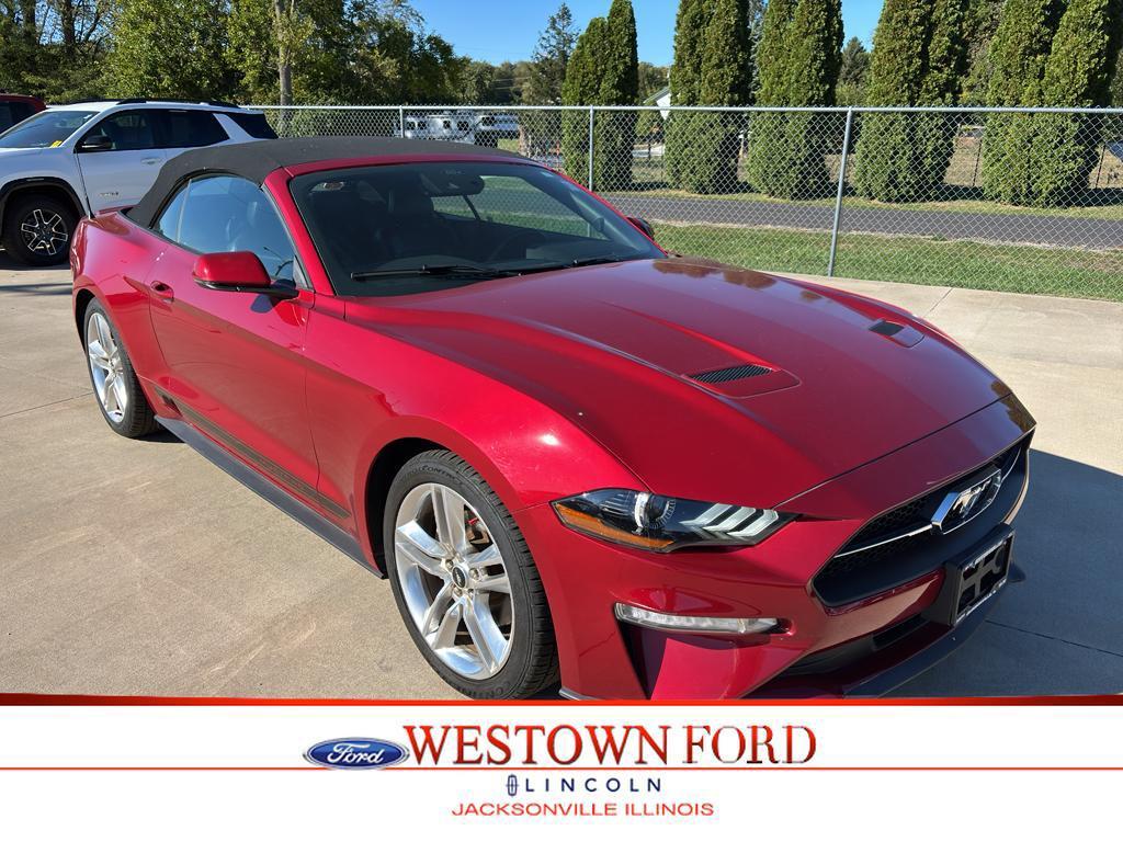 used 2020 Ford Mustang car, priced at $27,392