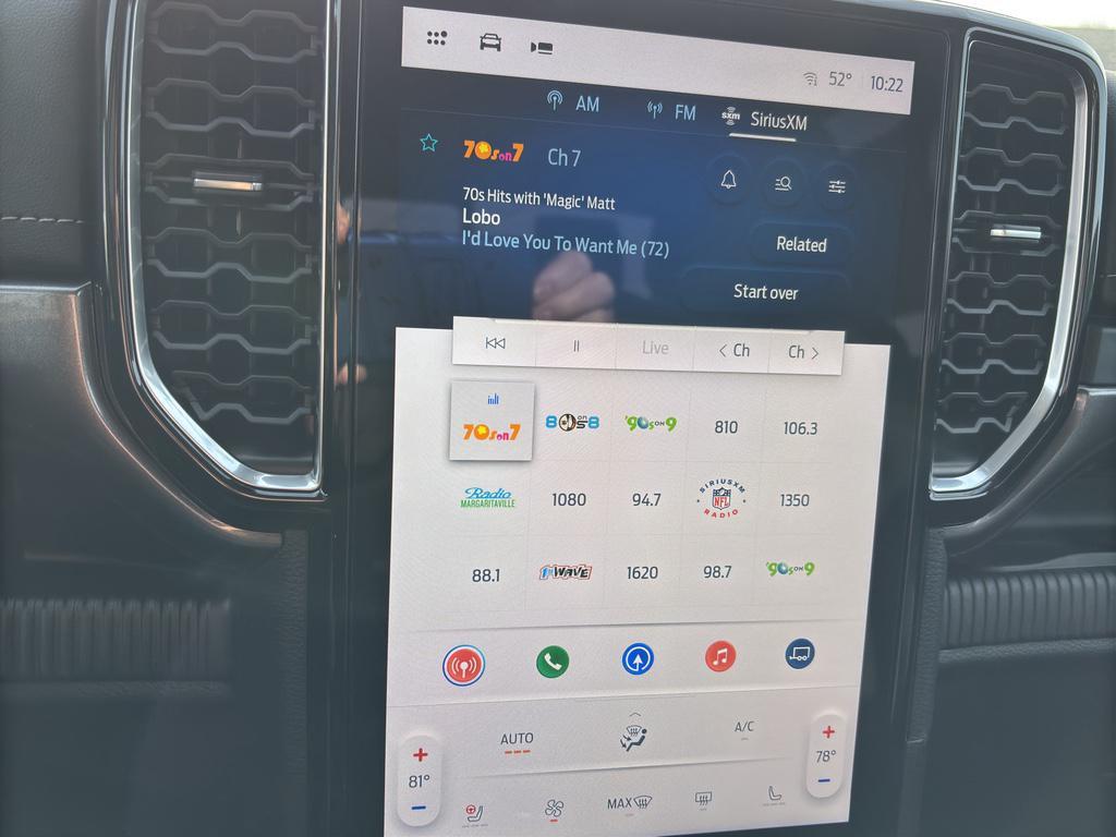 new 2025 Ford Ranger car, priced at $52,070