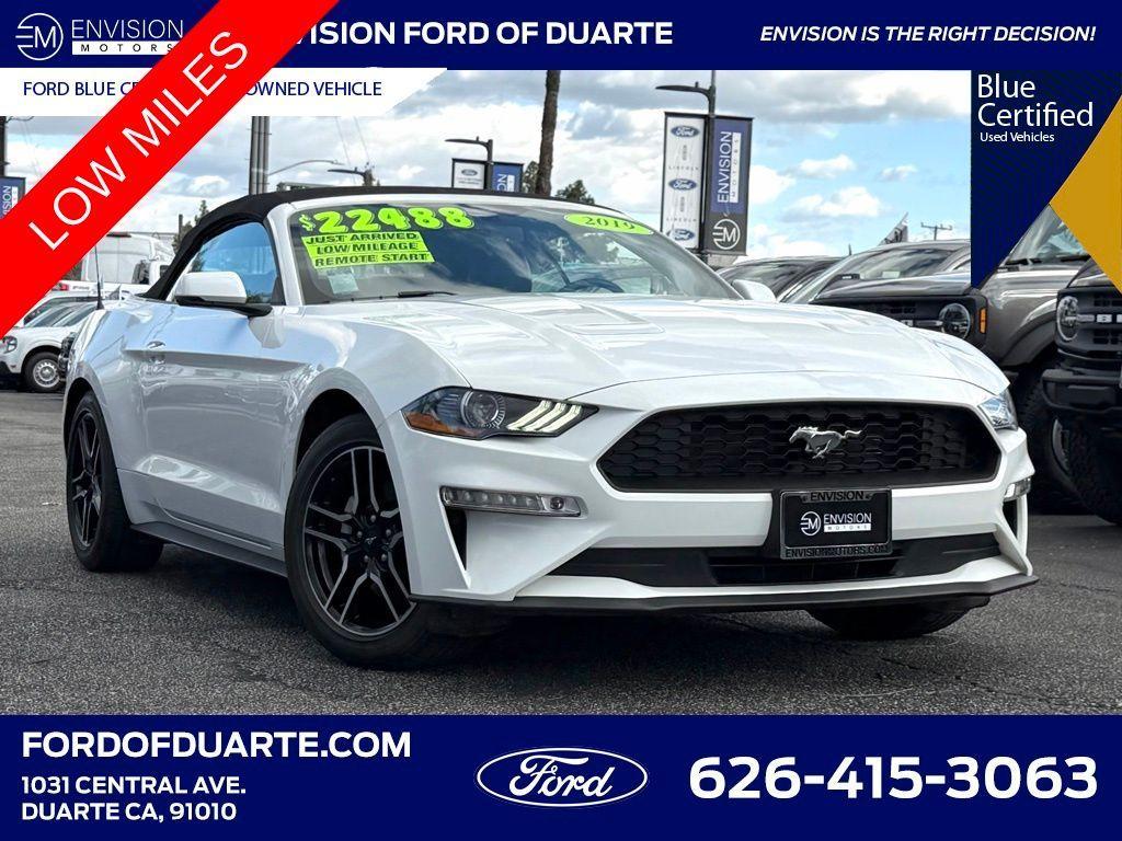 used 2019 Ford Mustang car, priced at $21,888
