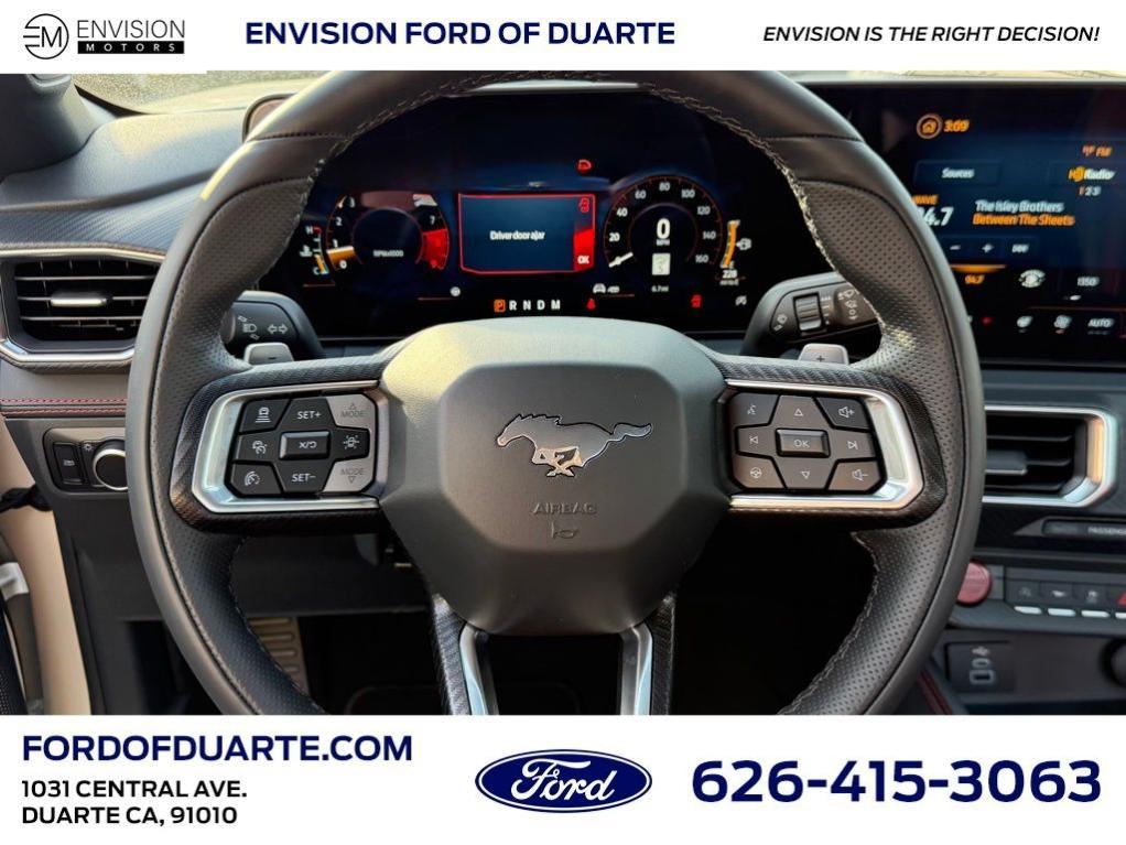 new 2025 Ford Mustang car, priced at $62,215
