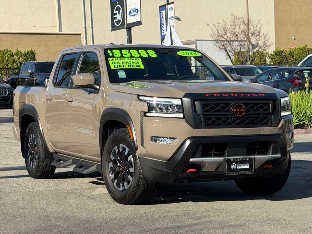 used 2024 Nissan Frontier car, priced at $33,988
