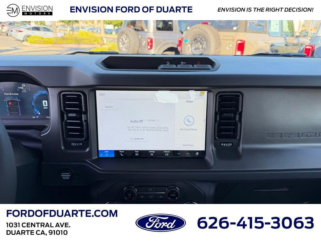 new 2025 Ford Bronco car, priced at $42,280