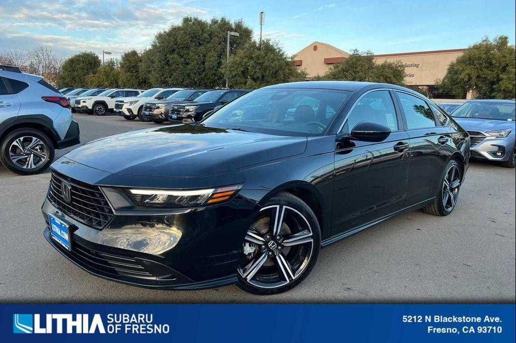 used 2024 Honda Accord Hybrid car, priced at $25,699