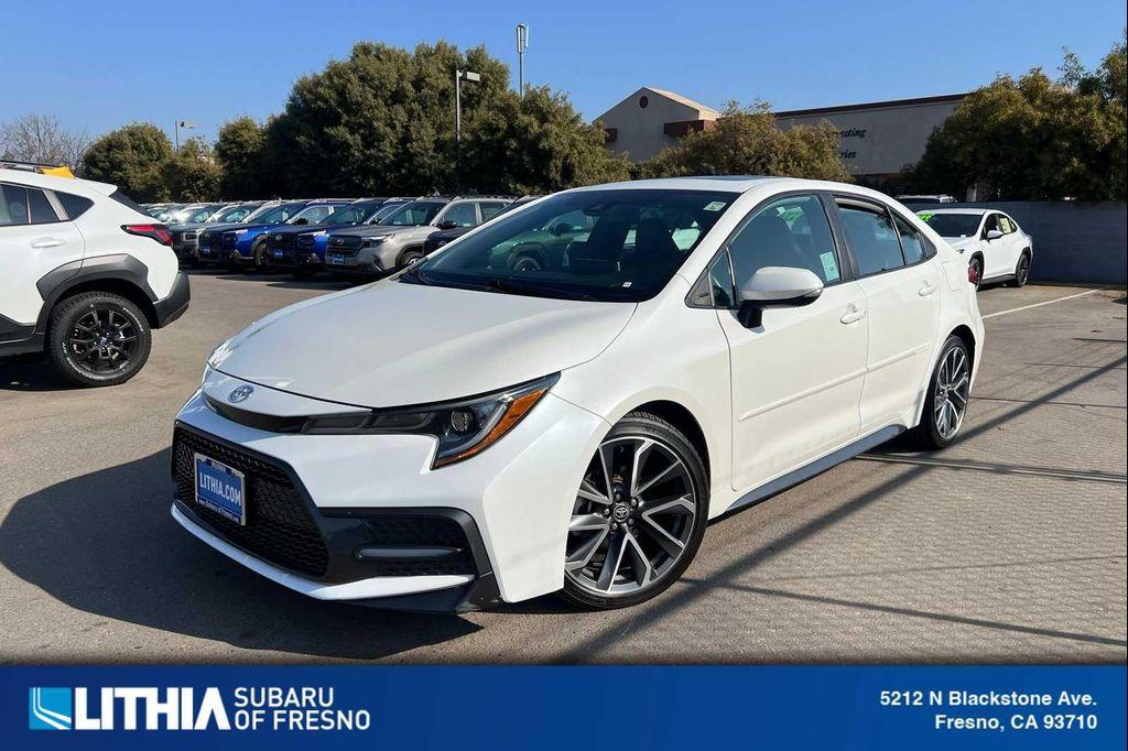 used 2021 Toyota Corolla car, priced at $20,211