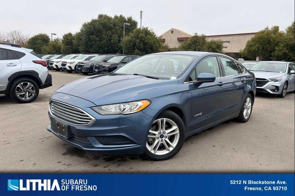 used 2018 Ford Fusion Hybrid car, priced at $9,999