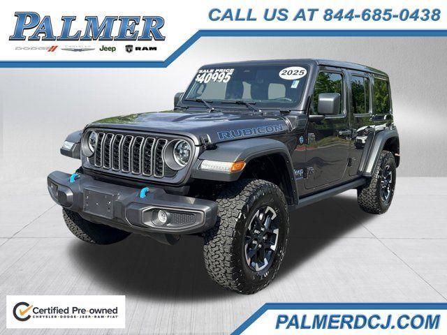 used 2025 Jeep Wrangler 4xe car, priced at $38,991