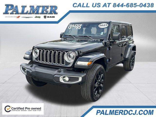 used 2025 Jeep Wrangler 4xe car, priced at $35,991