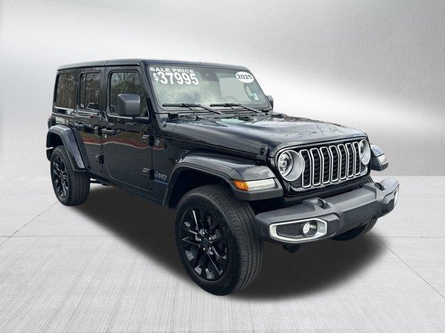 used 2025 Jeep Wrangler 4xe car, priced at $35,991