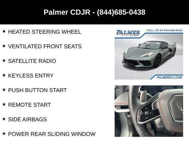 used 2022 Chevrolet Corvette car, priced at $67,991