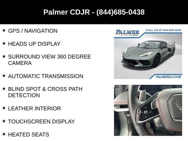 used 2022 Chevrolet Corvette car, priced at $67,991