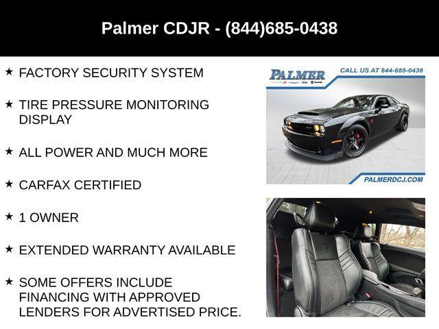 used 2018 Dodge Challenger car, priced at $111,991