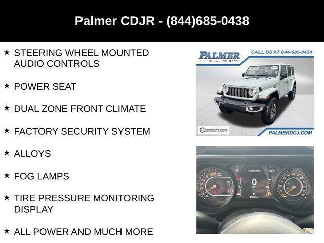 used 2024 Jeep Wrangler car, priced at $40,991
