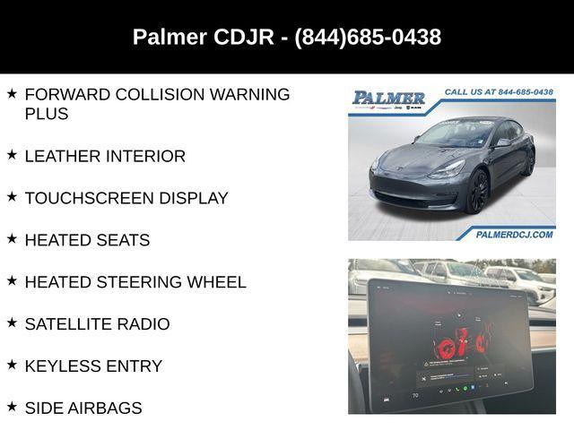 used 2023 Tesla Model 3 car, priced at $33,991