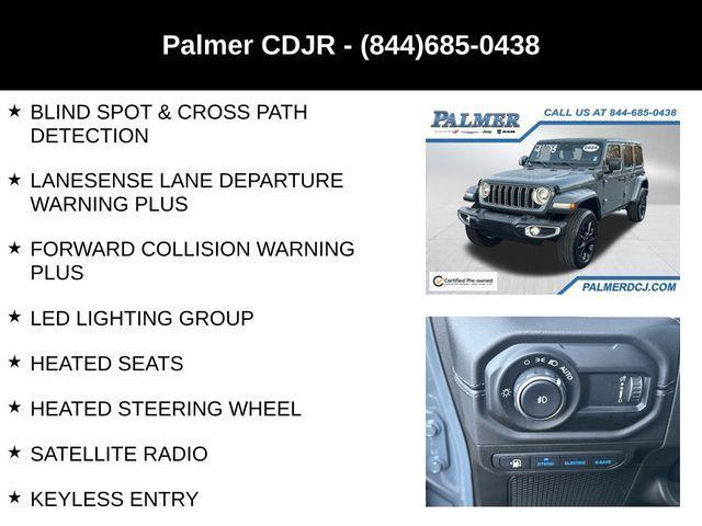 used 2025 Jeep Wrangler 4xe car, priced at $39,991