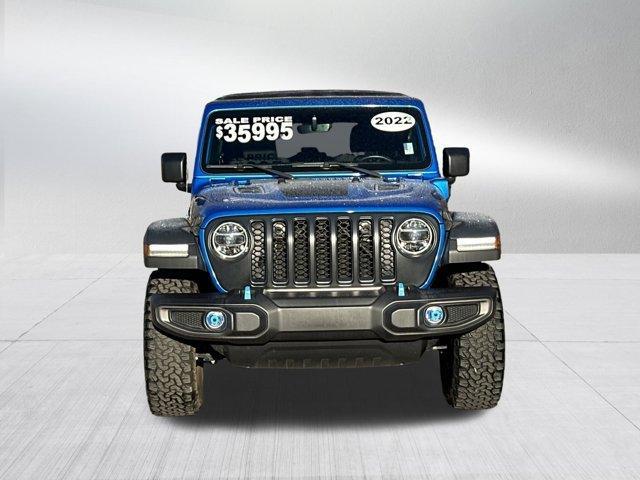 used 2022 Jeep Wrangler Unlimited 4xe car, priced at $32,991