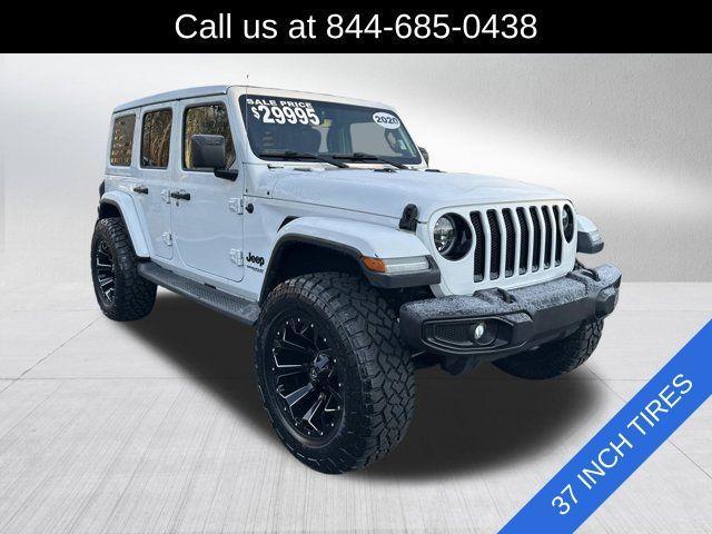 used 2020 Jeep Wrangler Unlimited car, priced at $27,991