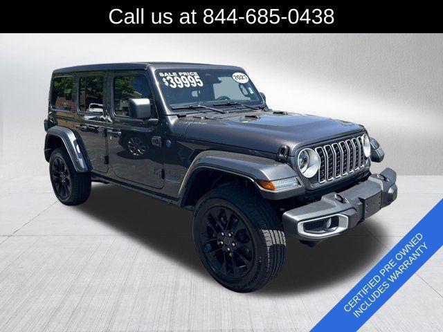used 2025 Jeep Wrangler 4xe car, priced at $36,791