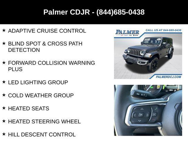 used 2025 Jeep Wrangler 4xe car, priced at $36,791