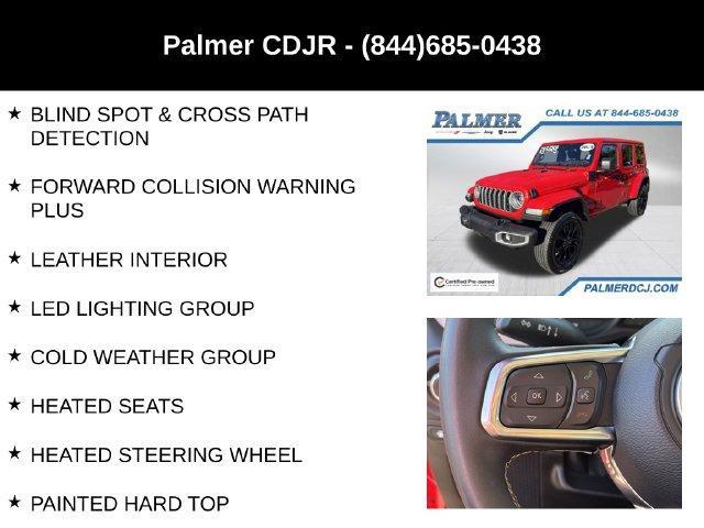 used 2025 Jeep Wrangler 4xe car, priced at $31,990