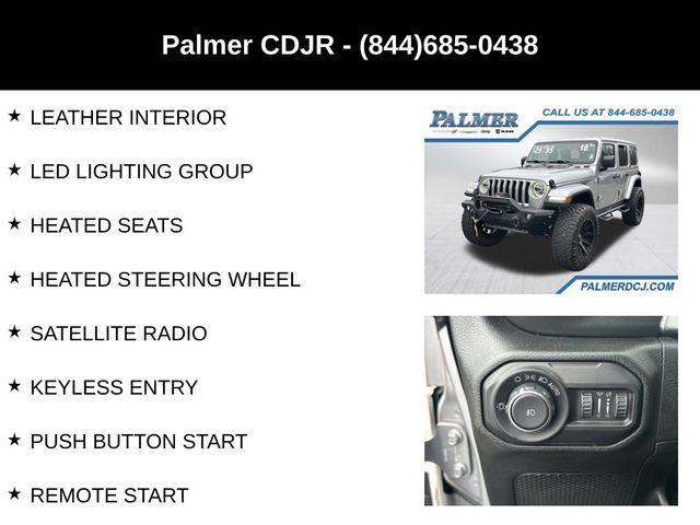 used 2018 Jeep Wrangler Unlimited car, priced at $25,991