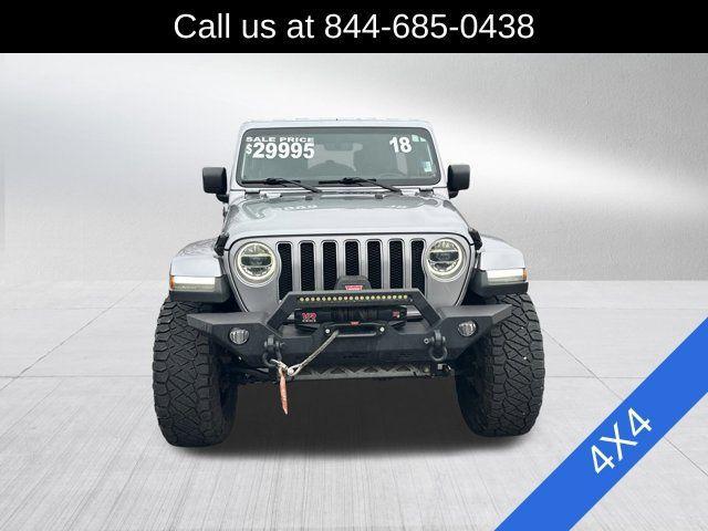 used 2018 Jeep Wrangler Unlimited car, priced at $25,991