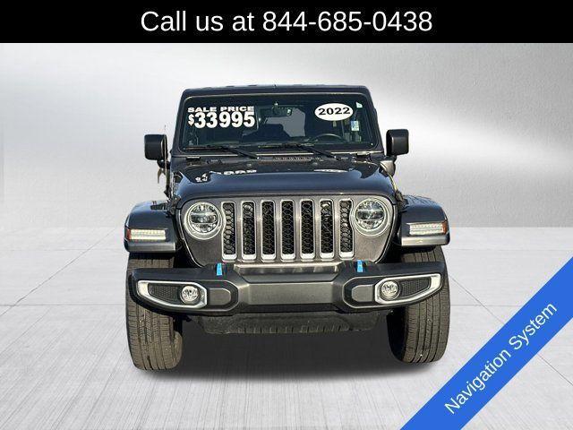 used 2022 Jeep Wrangler Unlimited 4xe car, priced at $29,791