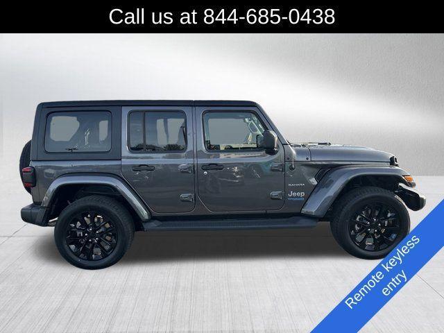 used 2022 Jeep Wrangler Unlimited 4xe car, priced at $29,791