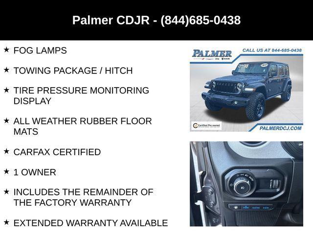 used 2025 Jeep Wrangler 4xe car, priced at $29,991
