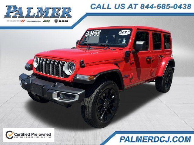used 2025 Jeep Wrangler 4xe car, priced at $36,991