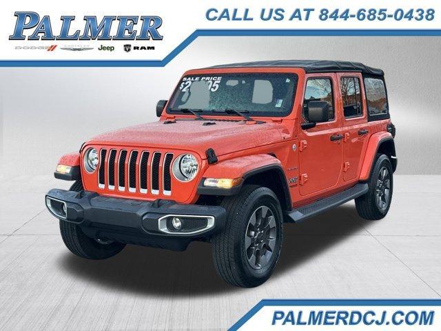 used 2018 Jeep Wrangler Unlimited car, priced at $24,991