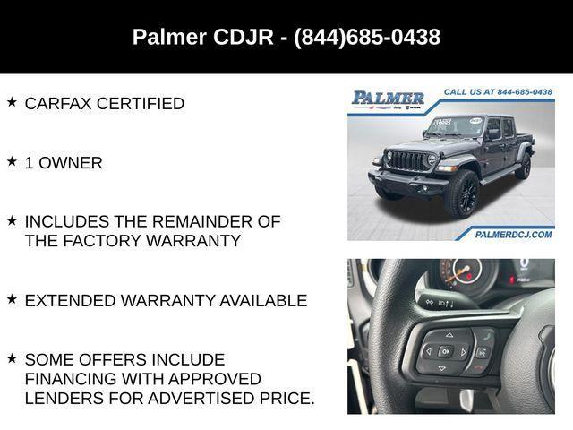 used 2025 Jeep Gladiator car, priced at $37,491