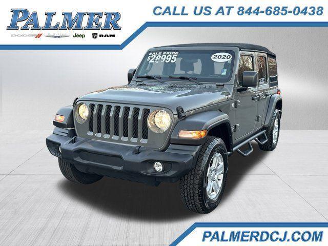 used 2020 Jeep Wrangler Unlimited car, priced at $26,991