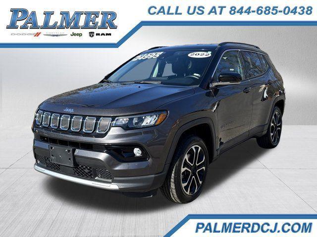 used 2022 Jeep Compass car, priced at $21,991