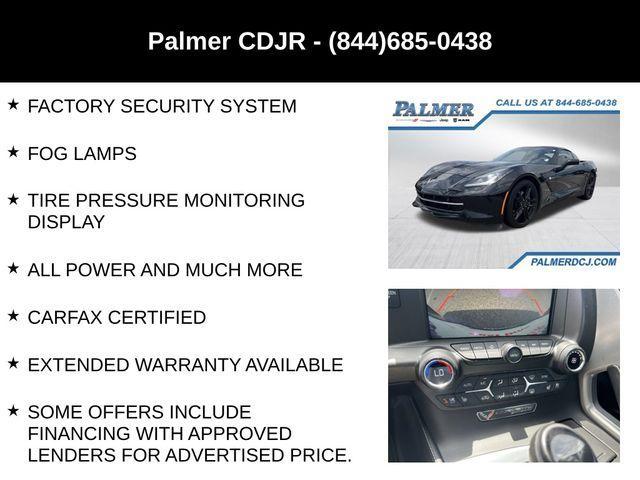 used 2016 Chevrolet Corvette car, priced at $47,991