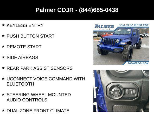 used 2020 Jeep Wrangler Unlimited car, priced at $33,991