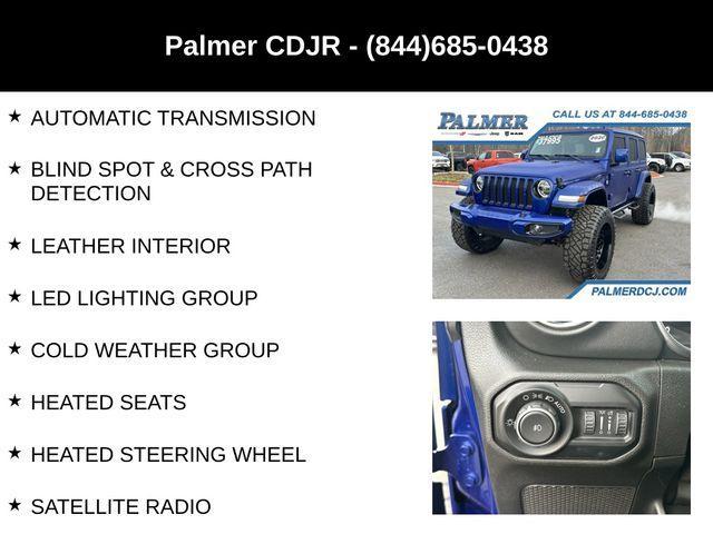 used 2020 Jeep Wrangler Unlimited car, priced at $33,991