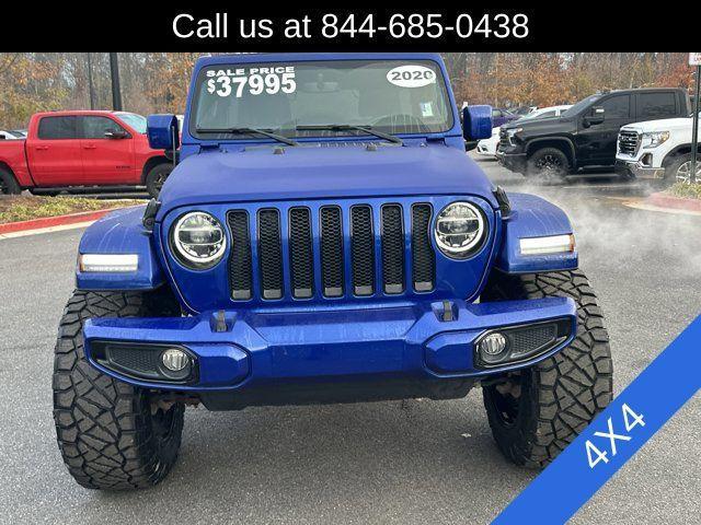 used 2020 Jeep Wrangler Unlimited car, priced at $33,991