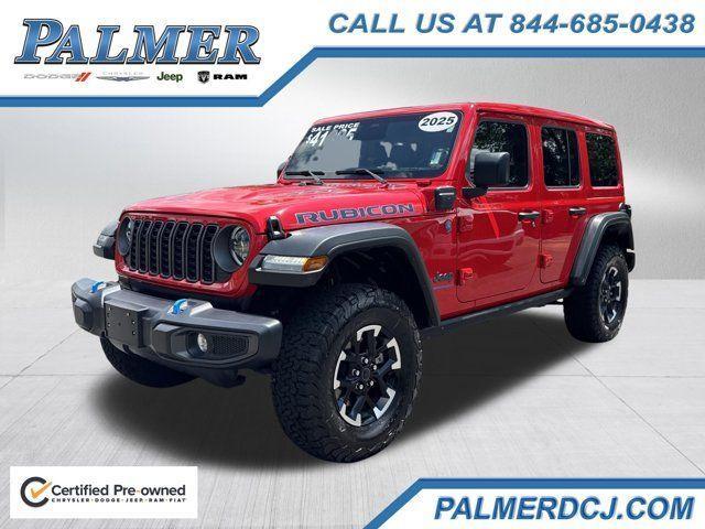 used 2025 Jeep Wrangler 4xe car, priced at $38,991
