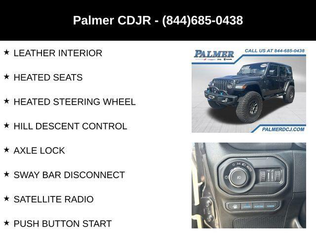 used 2022 Jeep Wrangler Unlimited 4xe car, priced at $38,991