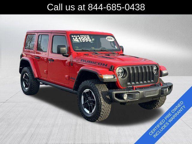 used 2022 Jeep Wrangler Unlimited car, priced at $36,491