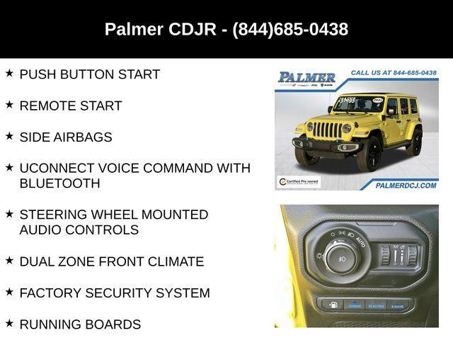 used 2022 Jeep Wrangler Unlimited 4xe car, priced at $30,991