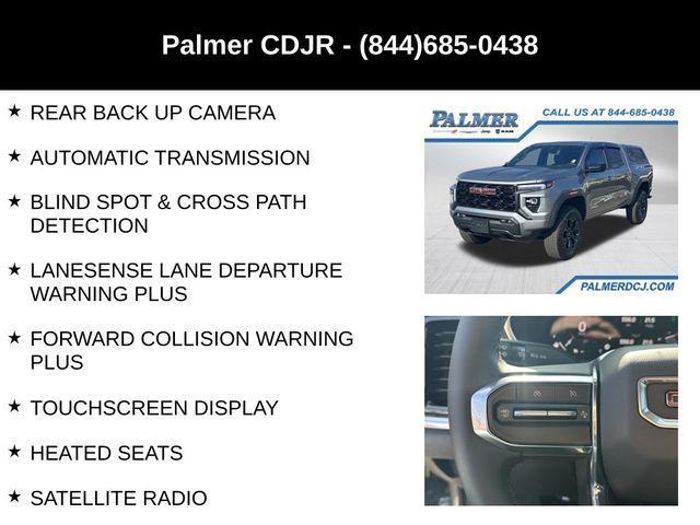 used 2025 GMC Canyon car, priced at $35,991