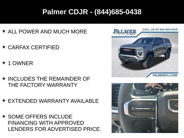 used 2025 GMC Canyon car, priced at $35,991
